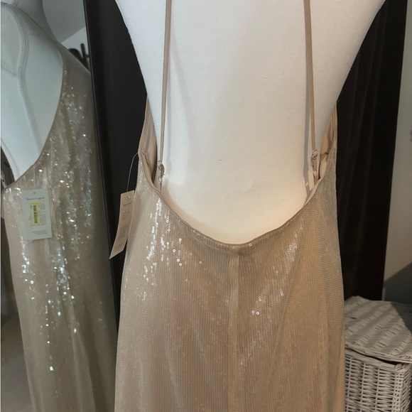 BRAND NEW ! Elegant Sequin Maxi Dress - Picture 5 of 7